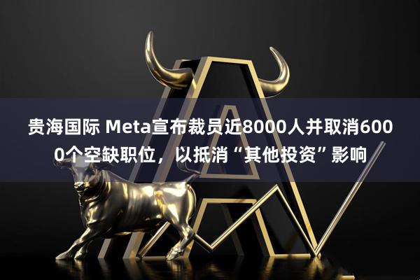贵海国际 Meta宣布裁员近8000人并取消6000个空缺职位，以抵消“其他投资”影响